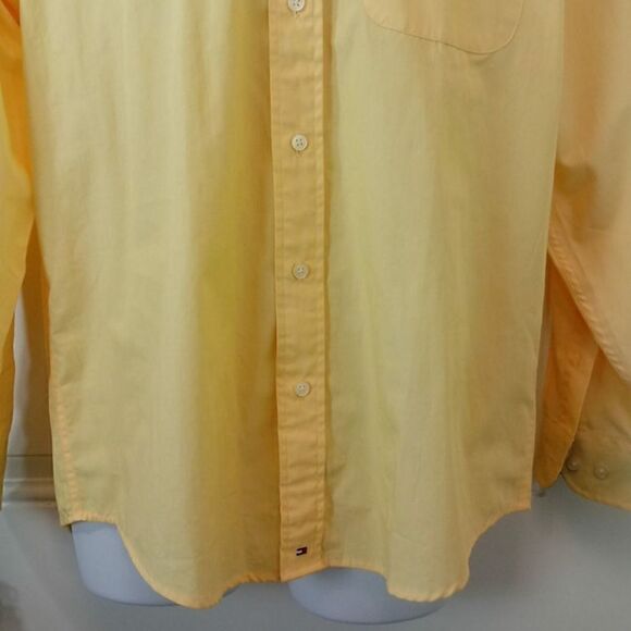 Tommy Hilfiger button-down yellow shirt - Picture 3 of 12